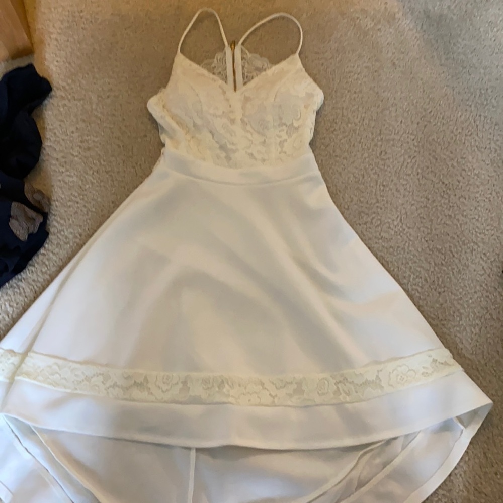 high low graduation dress